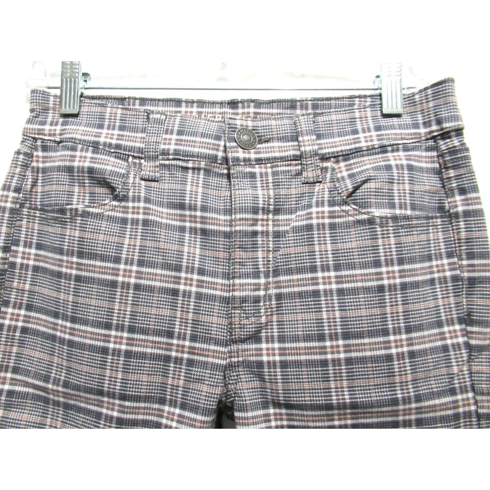 American Eagle Outfitters Size 4 Multi Plaid Super Stretch High Rise Jeggings - Picture 6 of 9